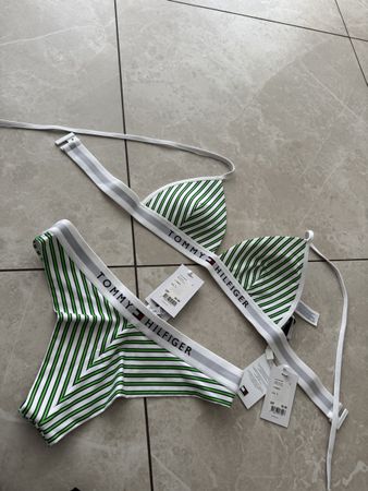 Tommy Hilfiger Bikini Set neu mit Etikett Gr. S gestreift
