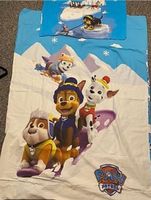 Paw Patrol Bettwaesche blau Wintermotiv 