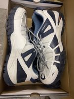 Chaussures de sport Mainalun blanc bleu, taille standard