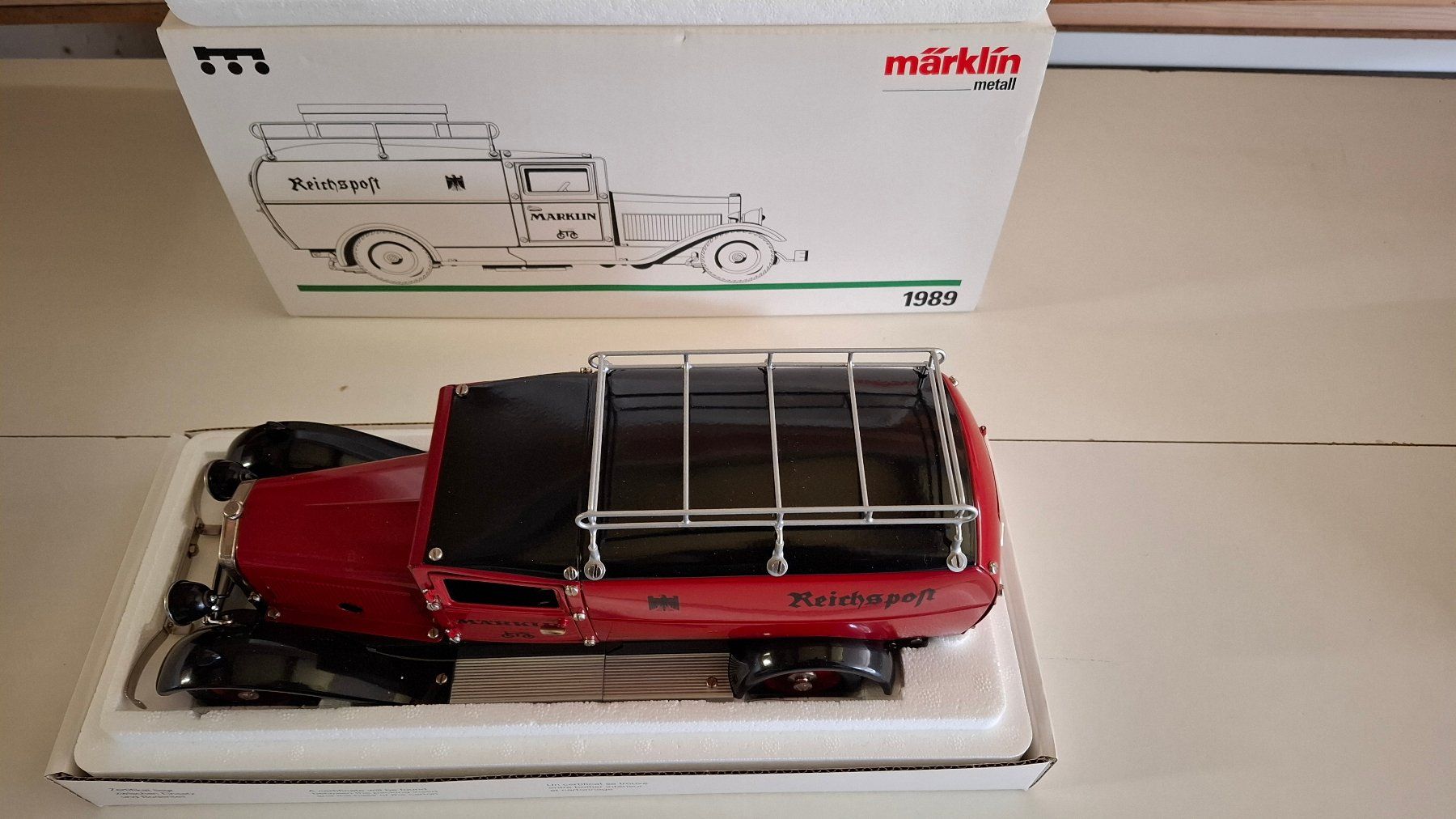 Modellini d'auto: Modellauto "Reichspost" - Märklin - 1989 – Nuovo (secondo la descrizione) da Schönenbuch venduto da krokometer