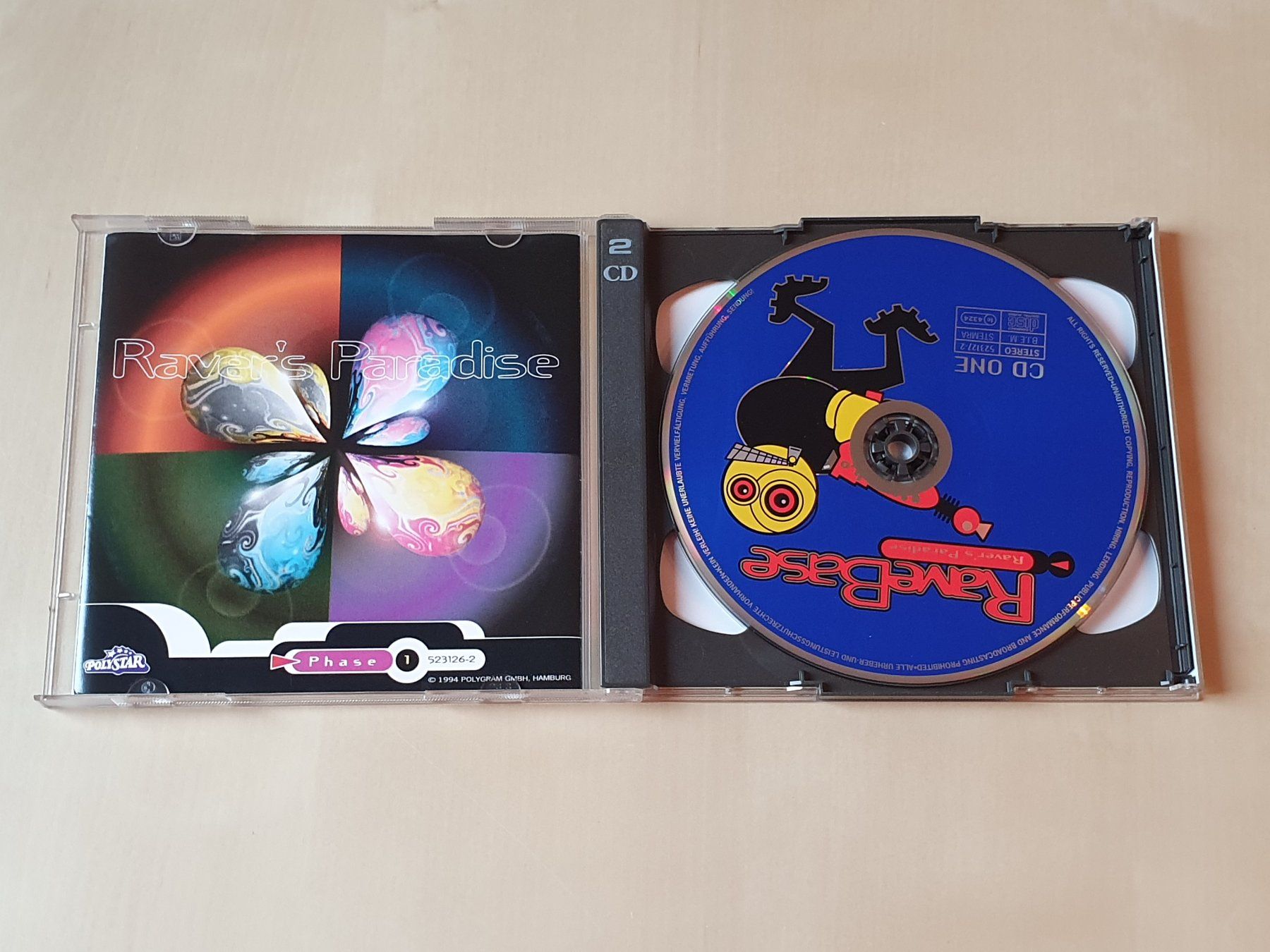 CD: Rave Base Phase 1 – Usato da Stansstad venduto da collectorsshop 2