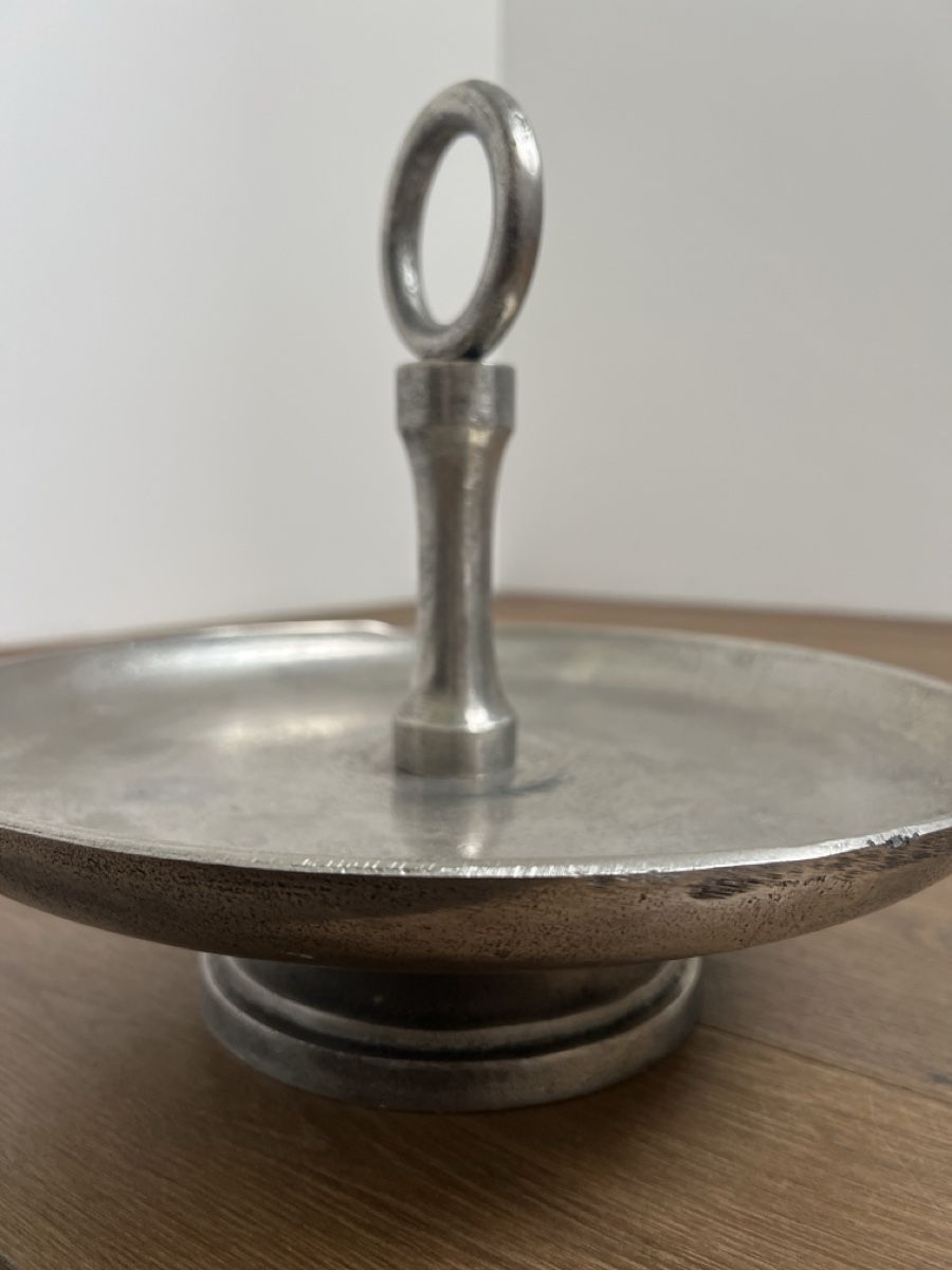 Altro in Decorazioni & Accessori: Silver serving stand with handle – Usato da Luzern venduto da TIsabel 1