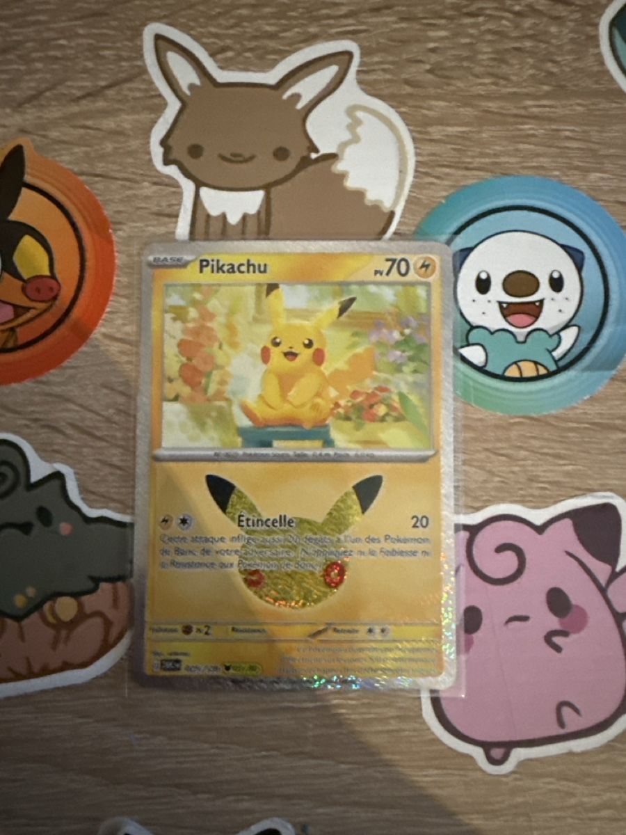 Pokémon Carte collezionabili: Pikachu 3/30 français  – Nuovo (secondo la descrizione) da St-Maurice venduto da Whatty 1