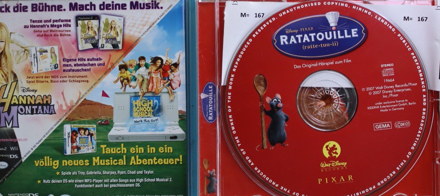 CD: Ratatouille Hörbuch – Usato da Luzern venduto da CONTENTI 1