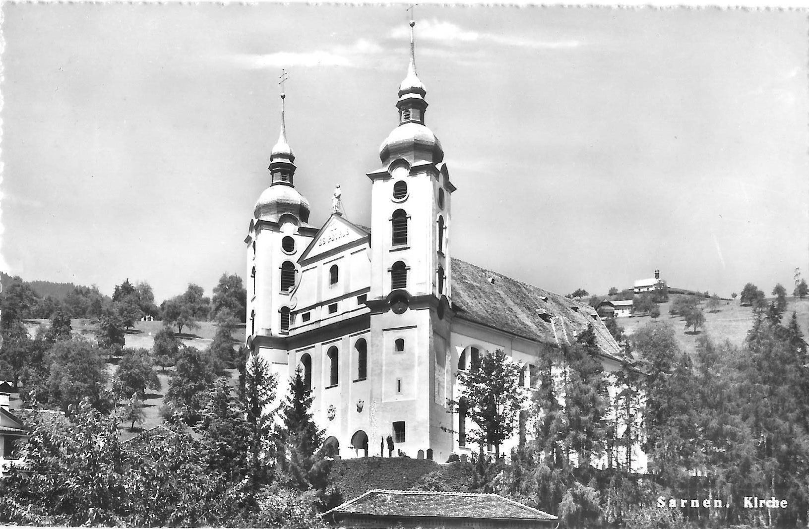 Cartoline postali: Sarnen Kirche – Usato da Olten venduto da clotaldi