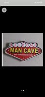 Leuchtreklame "MAN CAVE" Dekoschild neu