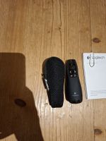 Logitech Presenter mit Tasche, schwarz, Laserpointer