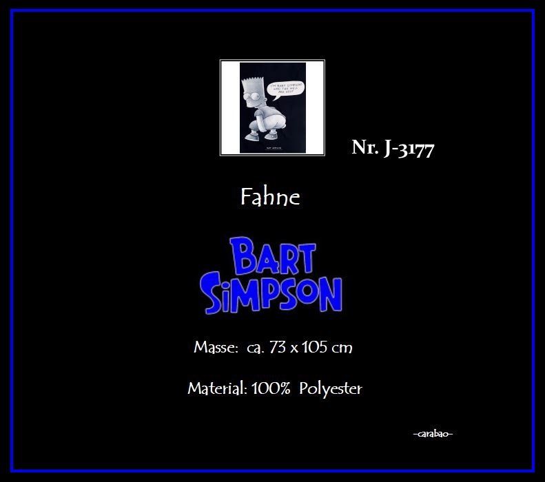 Bandiere: Fahne *Bart Simpson* / Nr. J-3177 – Nuovo (secondo la descrizione) da Winterthur venduto da --carabao-- 4
