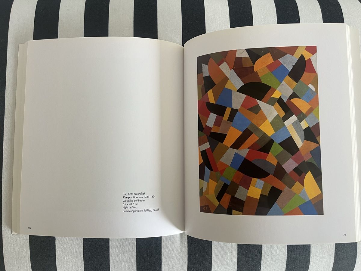 Libri: Otto Freundlich Kräfte der Farben – Usato da Rorschacherberg venduto da Artmaru 4