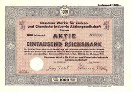 Dessauer Werke für Zucker- und Chemische Industrie - 1942