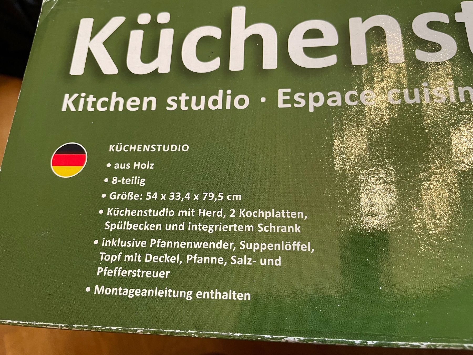 Giocattoli: Holzküche – Nuovo e nell'imballaggio originale da Kreuzlingen venduto da rit_k6cp 1