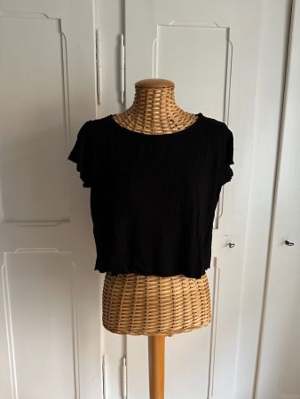 PULL & BEAR - T-Shirt schwarz M