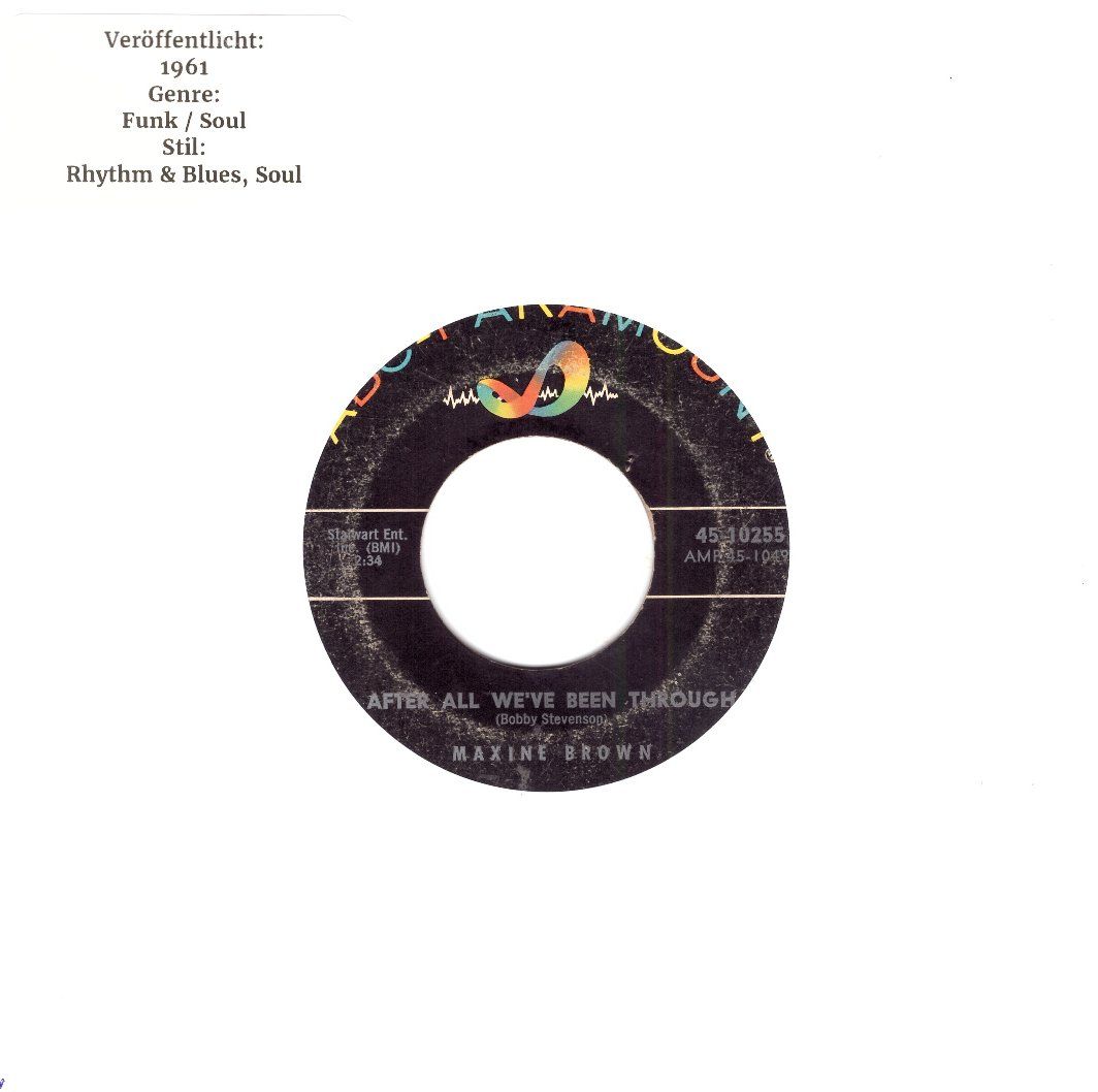 Dischi in vinile: MAXINE BROWN – Usato da Bassersdorf venduto da house-of-vinyl