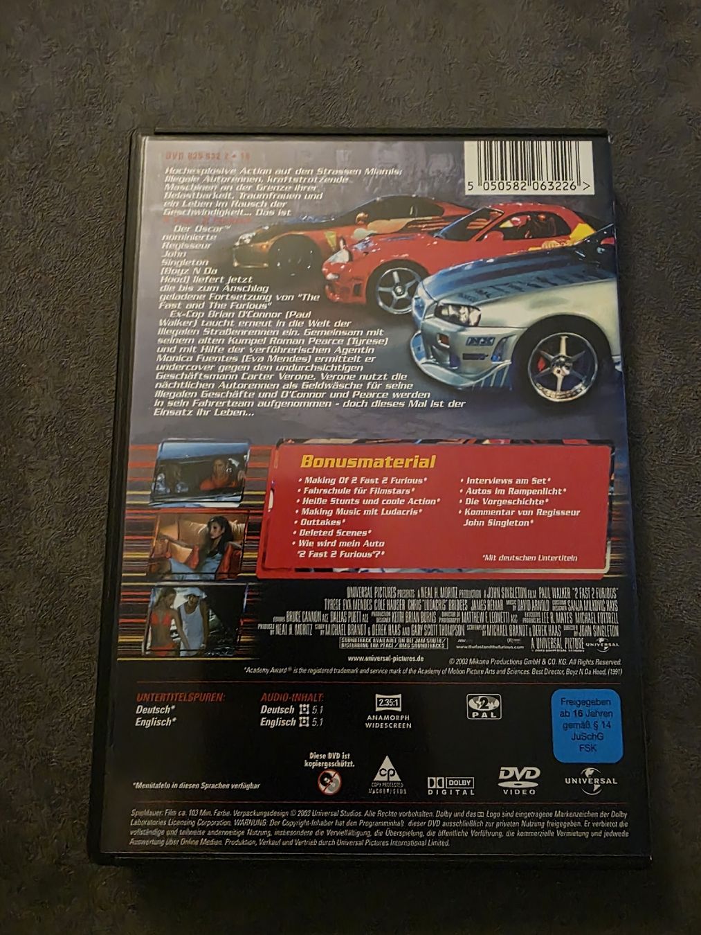 Tutti i DVDs: 2 FAST 2 FURIOUS – Usato da Dietlikon venduto da Audipower1981 1