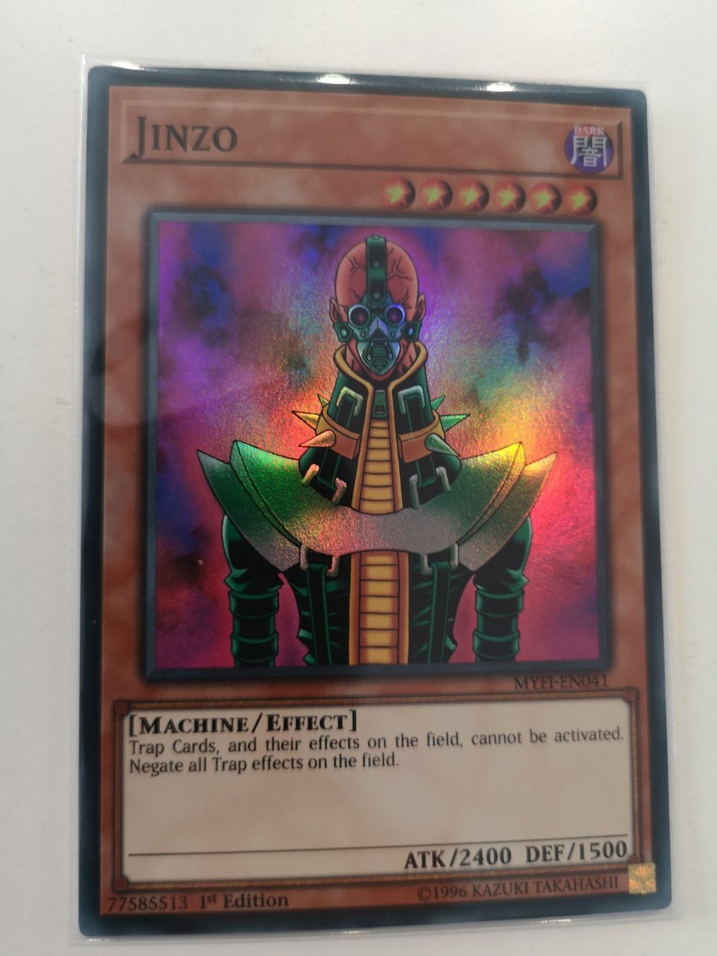 Yugioh Carte collezionabili: Jinzo Super Rare 1.Edition Englisch Mint – Nuovo (secondo la descrizione) da Boswil venduto da ShoppingCenterCity 1