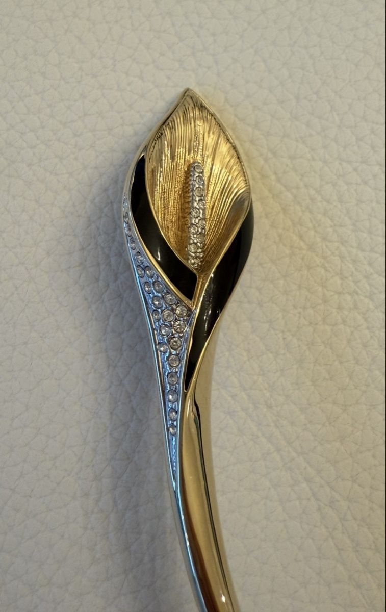 Spille & Fermagli: Broche vintage fleur comme neuve! – Nuovo (secondo la descrizione) da Carouge GE venduto da sacha1981 2