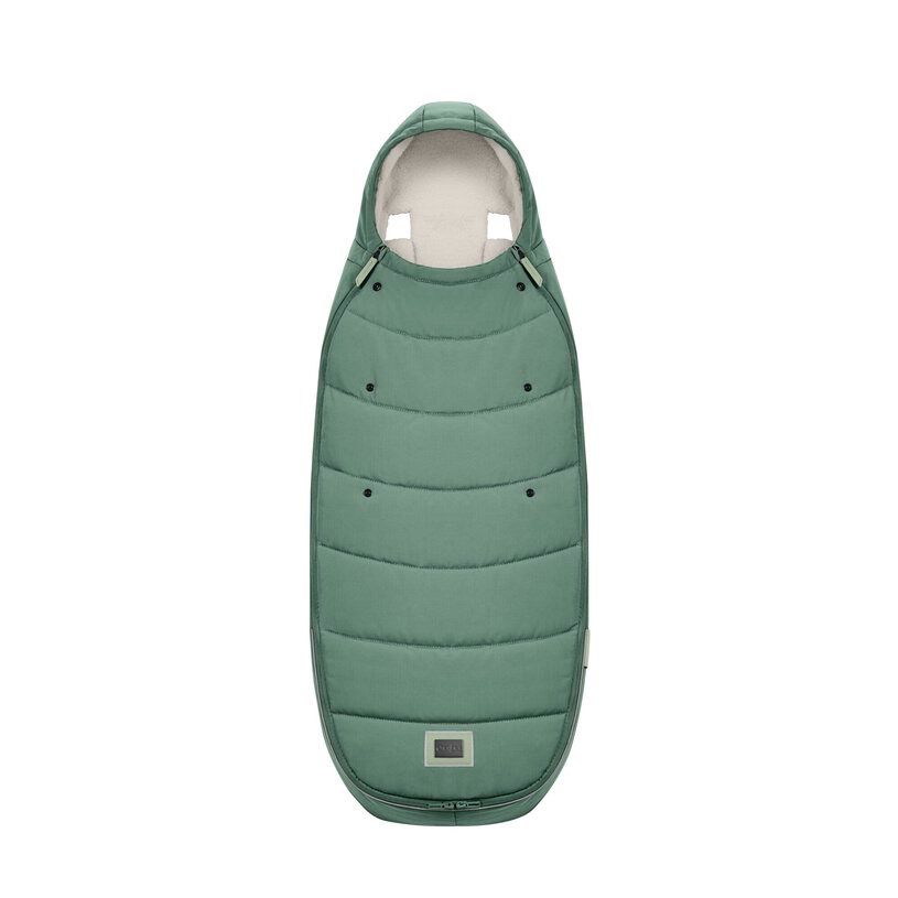 Cybex Sacchi a pelo: Platinum Fusssack Cybex, Leaf green, NEU – Nuovo e nell'imballaggio originale da Zürich venduto da smireya 3