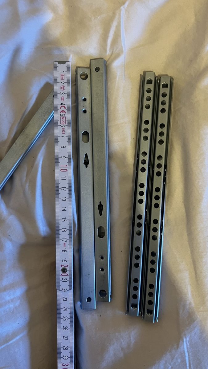 Regale: Teleskop-Schubladen-Schieben Metall neu – Neu (gemäss Beschreibung) aus Pratteln von nt.geschenkshop 1