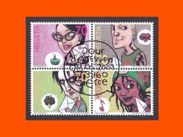 Viererblock "Comics" (2003)