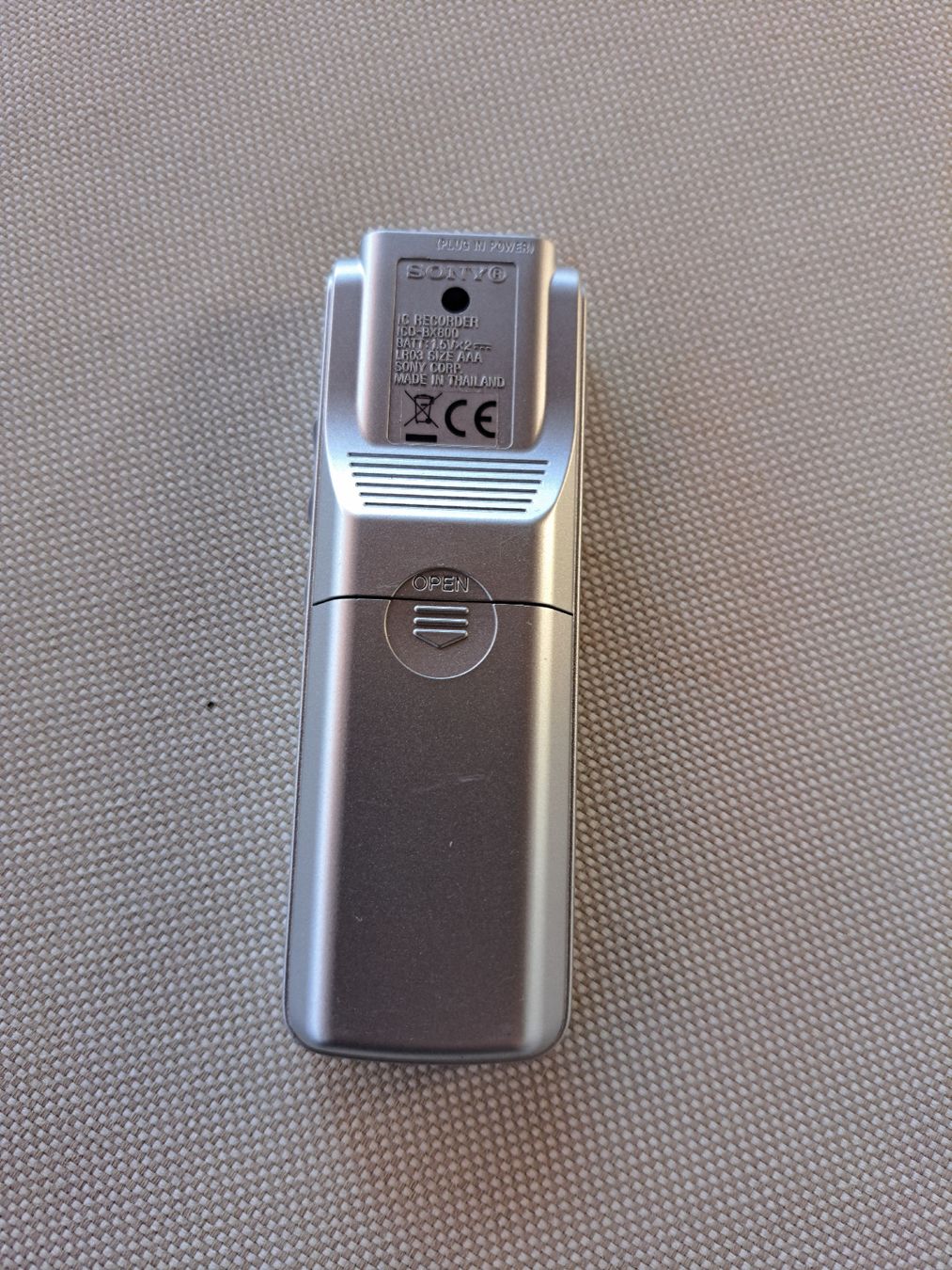 Sony Aufnahmegeräte: Sony Diktiergerät 2 GB, ICD-BX800 – Gebraucht aus Berikon von joker1972 1
