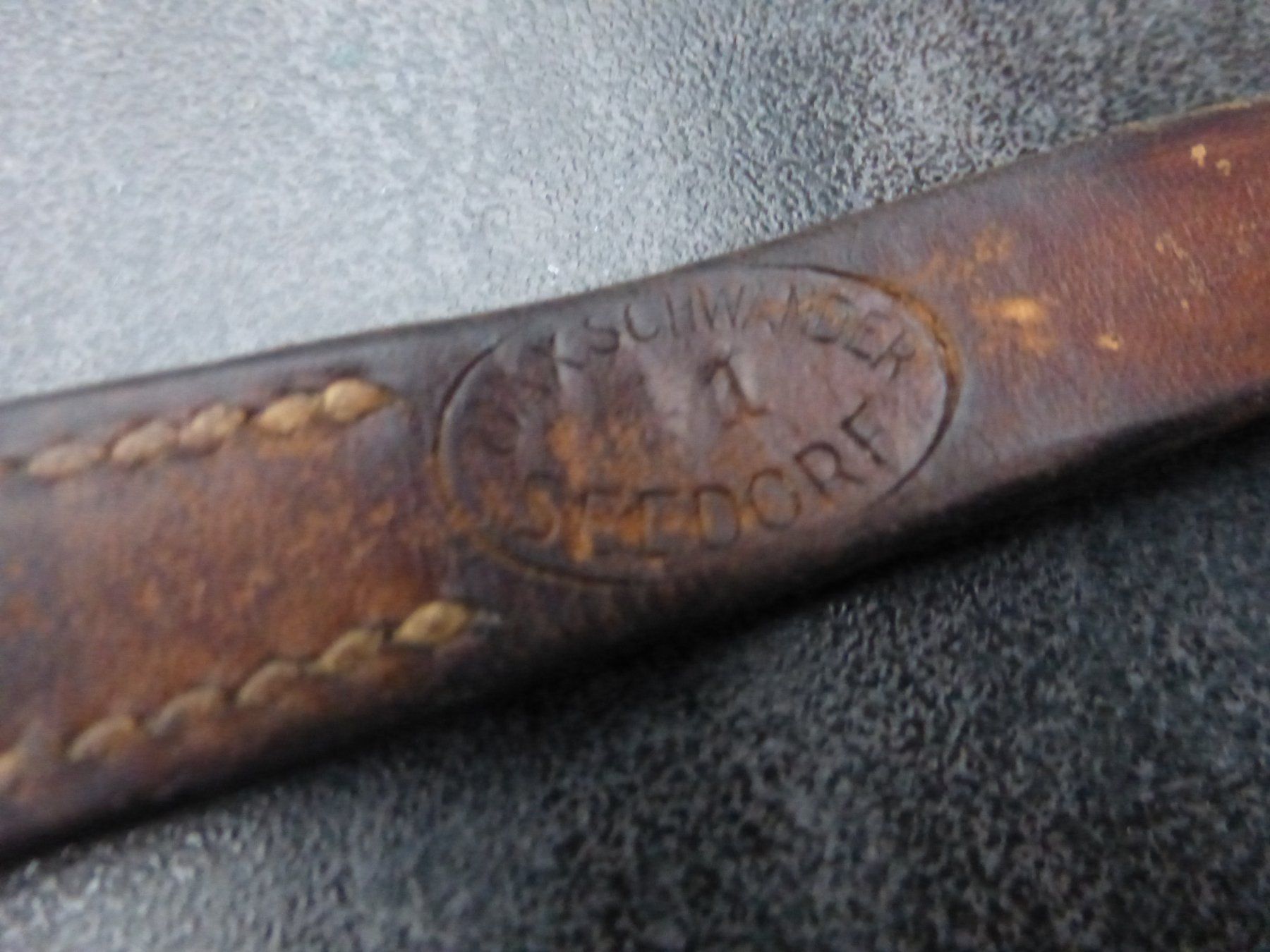 Schützensport: Riemen zu Parabellum oder Revolver 82/29 Tasche – Gebraucht aus Rüthi (Rheintal) von Schmidtrubin1 2