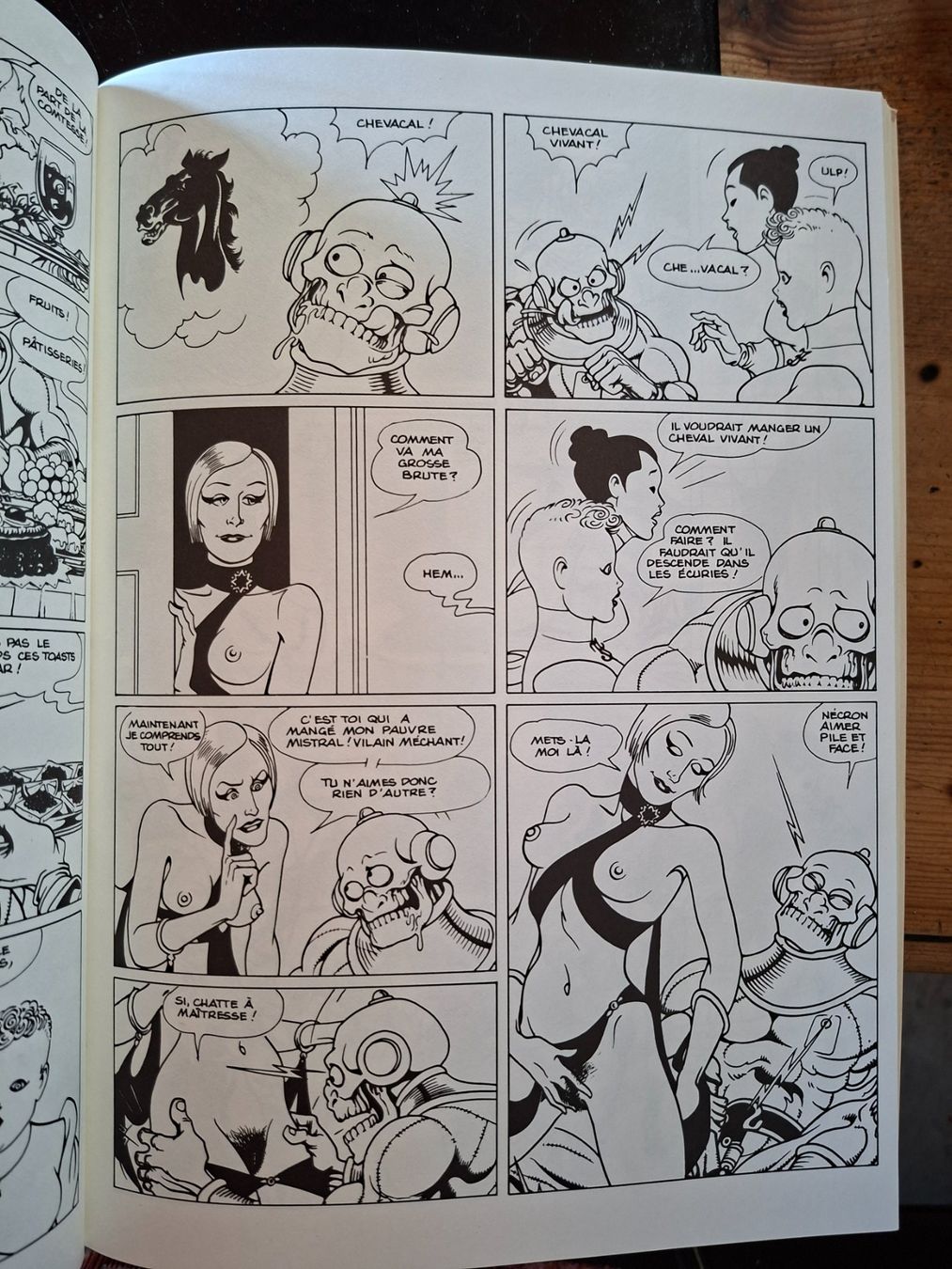 Fumetti: NERCRON N°3 EO  Noblesse dépravée – Usato da Neuchâtel venduto da skajams 5