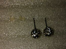OHRRINGE MODESCHMUCK MIT ECHT KRISTALL,,,WEISS,,,GLANZIG