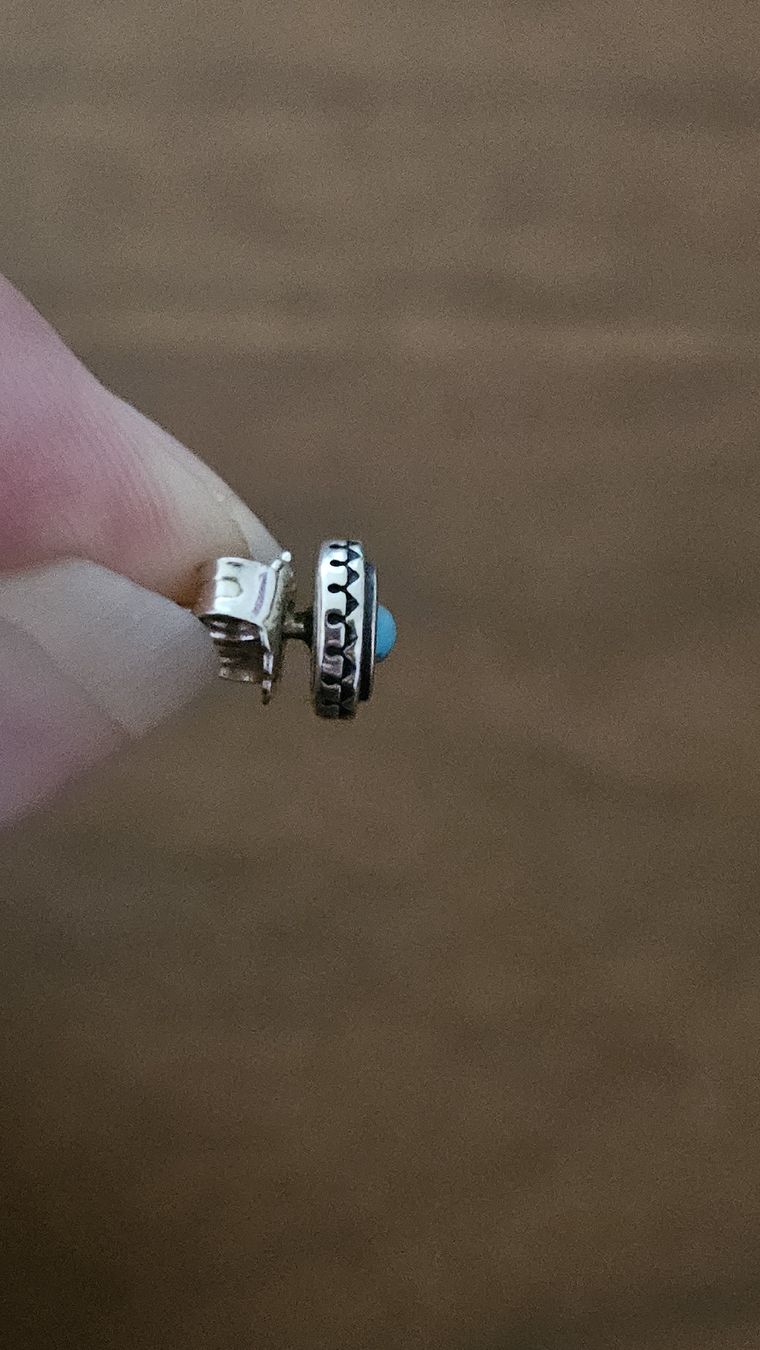 Thomas Sabo Orecchini pendenti & Orecchini a lobo: Thomas Sabo Ohrstecker Silber 925 mit Türkis – Usato da Bern venduto da Sabulise 2