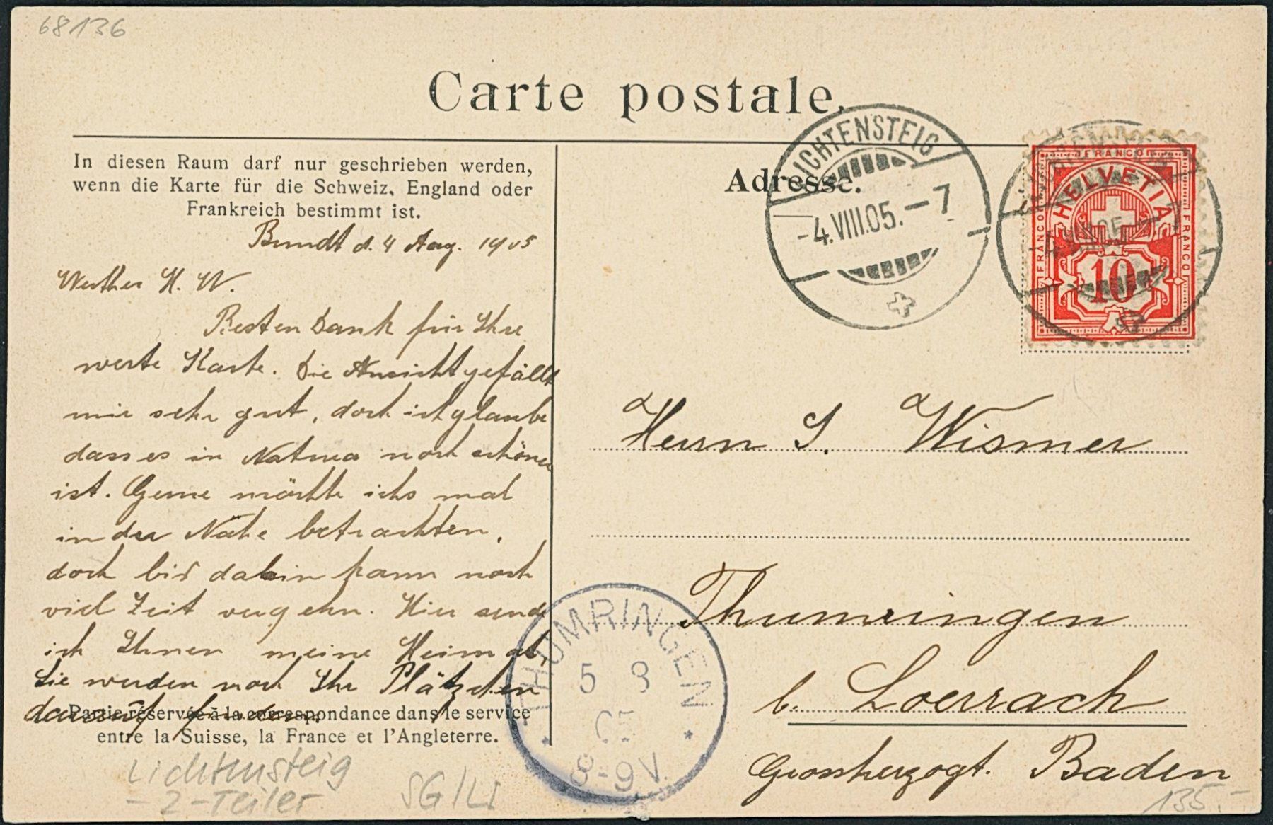 Cartes postales: SG Lichtensteig – D'occasion à Schindellegi par Jonathan77 1