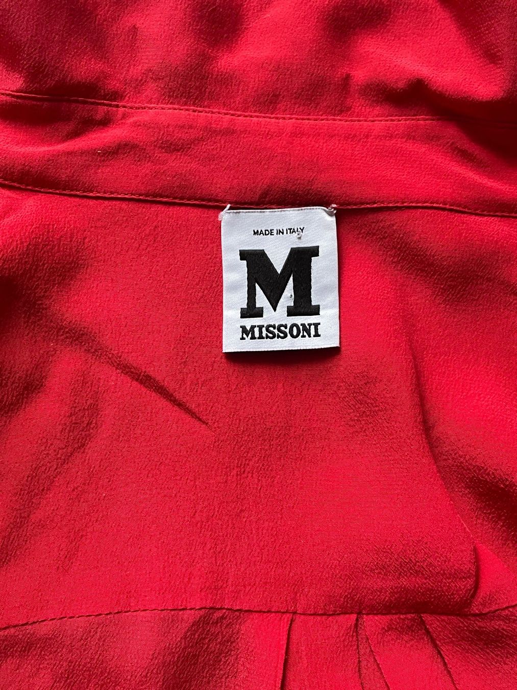 Missoni Camicette: Kurzarm Missoni-Seidenbluse – Usato da Windisch venduto da orangepanter 4