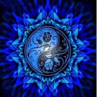 Diamant Painting Mandala blau  20x20cm