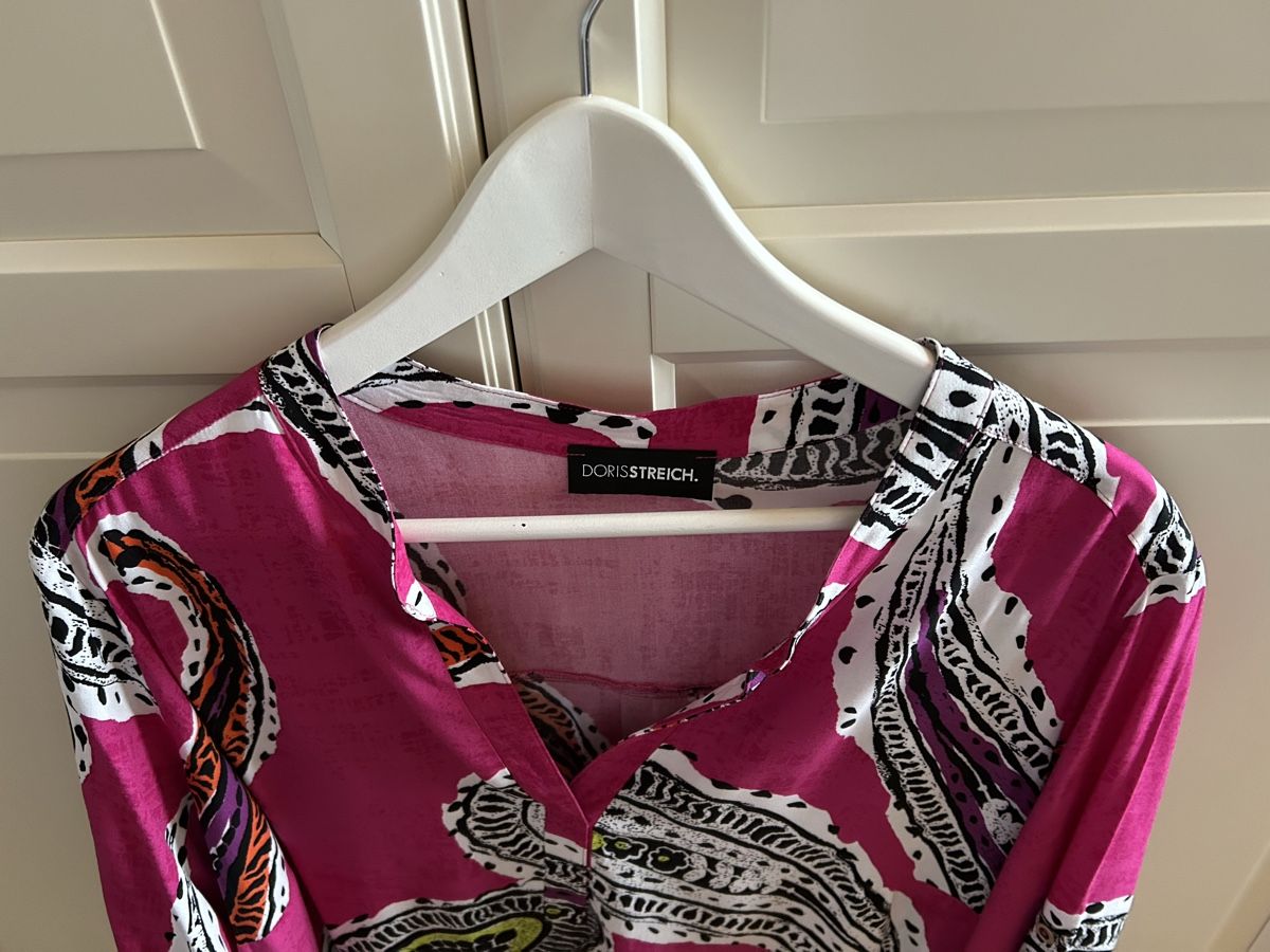 Doris Streich Tuniche: Tunika Doris Streich, fuchsia, Grösse 46 – Nuovo (secondo la descrizione) da Diessenhofen venduto da Bmaurice