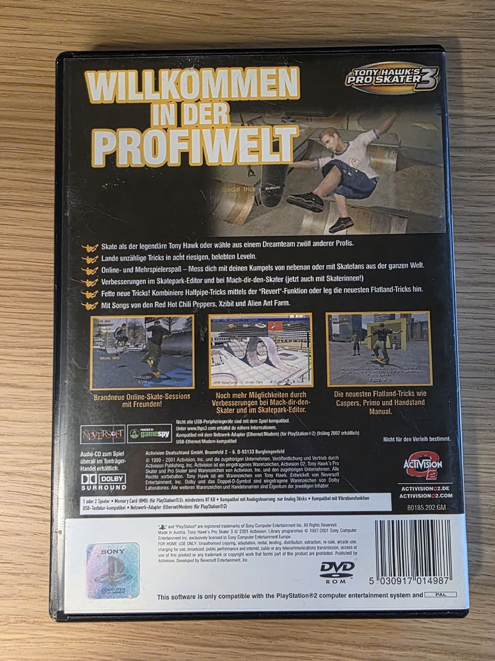Sony Spiele: Tony Hawk's Pro Skater 3 PS2 PlayStation 2 – Gebraucht aus Bern von Tommy.Z 3