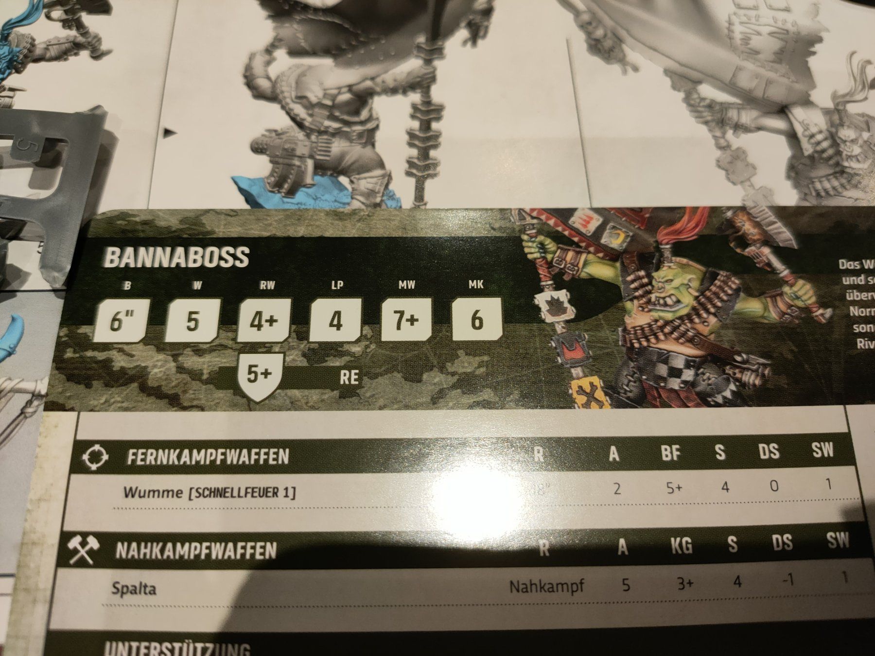 Kits de montage: Bannerboss der Orks Warhammer 40k – Neuf (Voir description) à Baden par Araneus