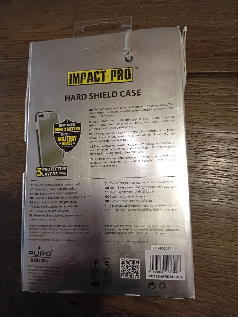 Apple Cover & Protezioni schermo: PURO Impact Pro iPhone 7/8 Plus Hard Shield Case 💪 – Nuovo (secondo la descrizione) da Elgg venduto da Feuerpferd7777-1966 3