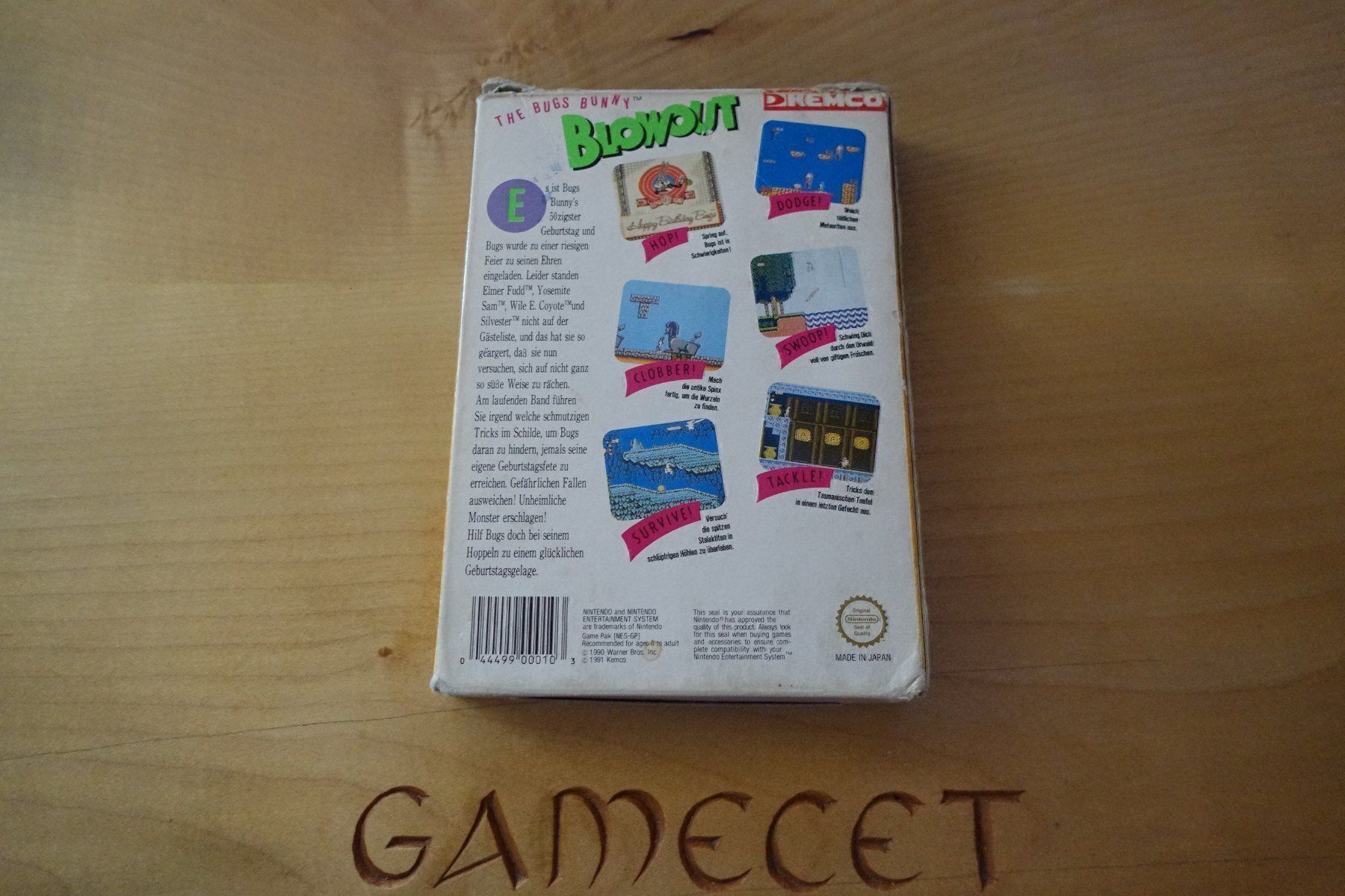 Nintendo Giochi: The Bugs Bunny Blowout – Usato da Steinach venduto da Gamecet 5