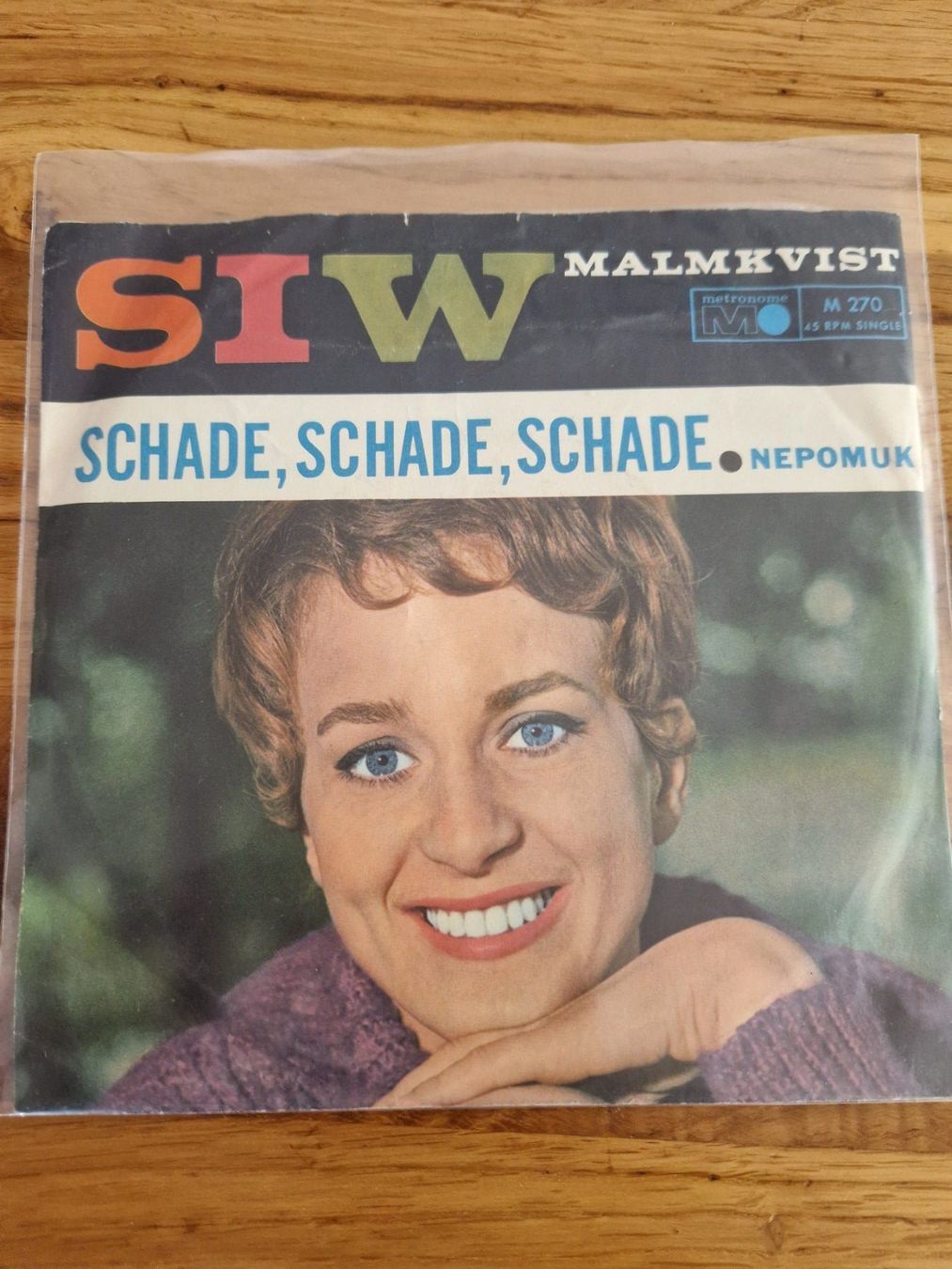 Schallplatten: Vinyl Single - Siw Malmkvist - Schade, Schade, Schade – Gebraucht aus Sursee von FKZ_13