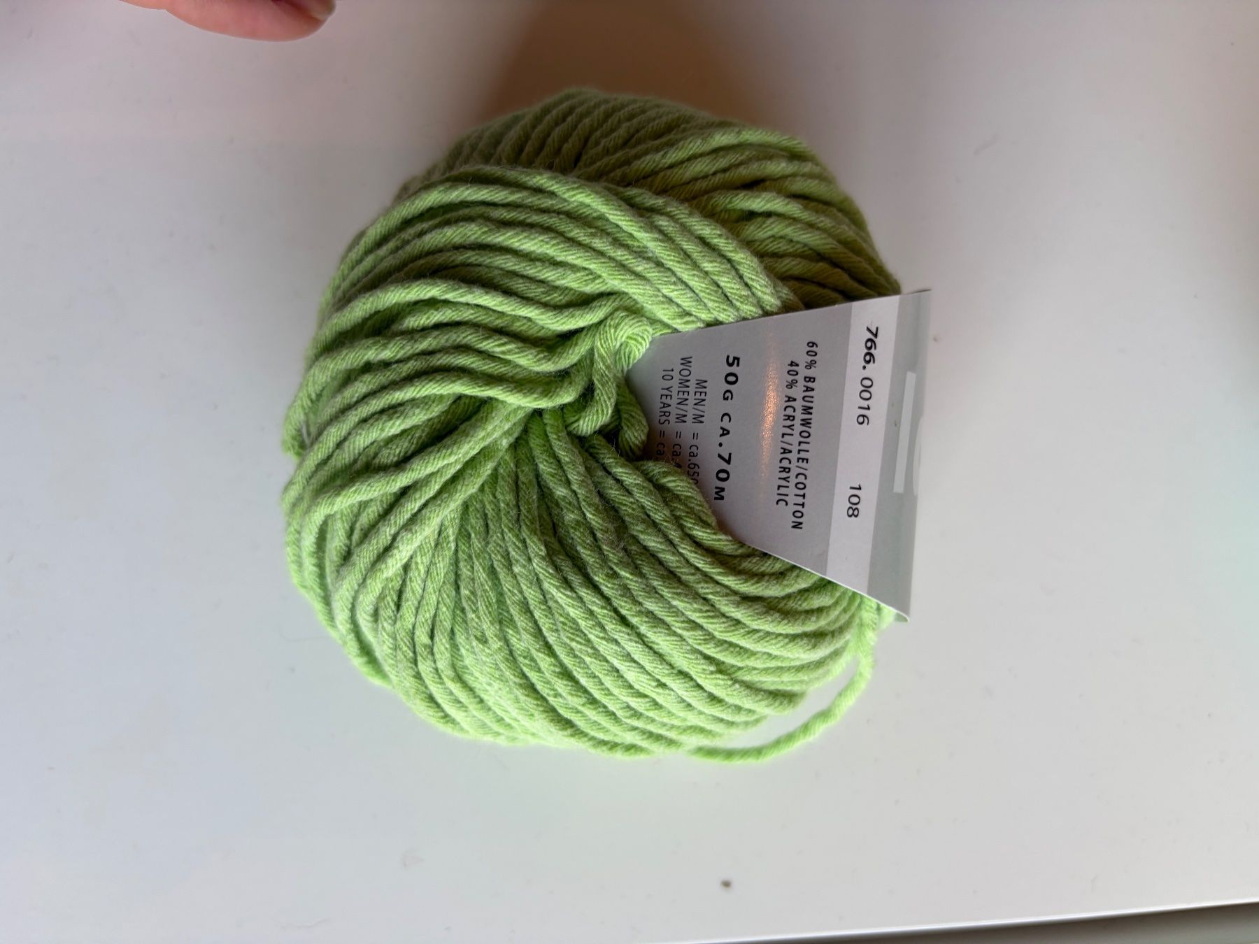 Lang Yarns Wolle: 1 Knäuel Cotone Lang Yarns – Neu (gemäss Beschreibung) aus Büsserach von bor_s88m 1