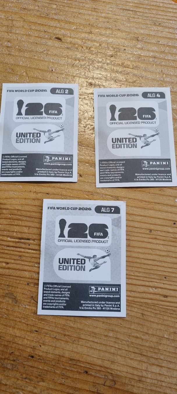 Panini Sammelbilder & Trading cards: Panini ALG – Neu (gemäss Beschreibung) aus Tenniken von Bi