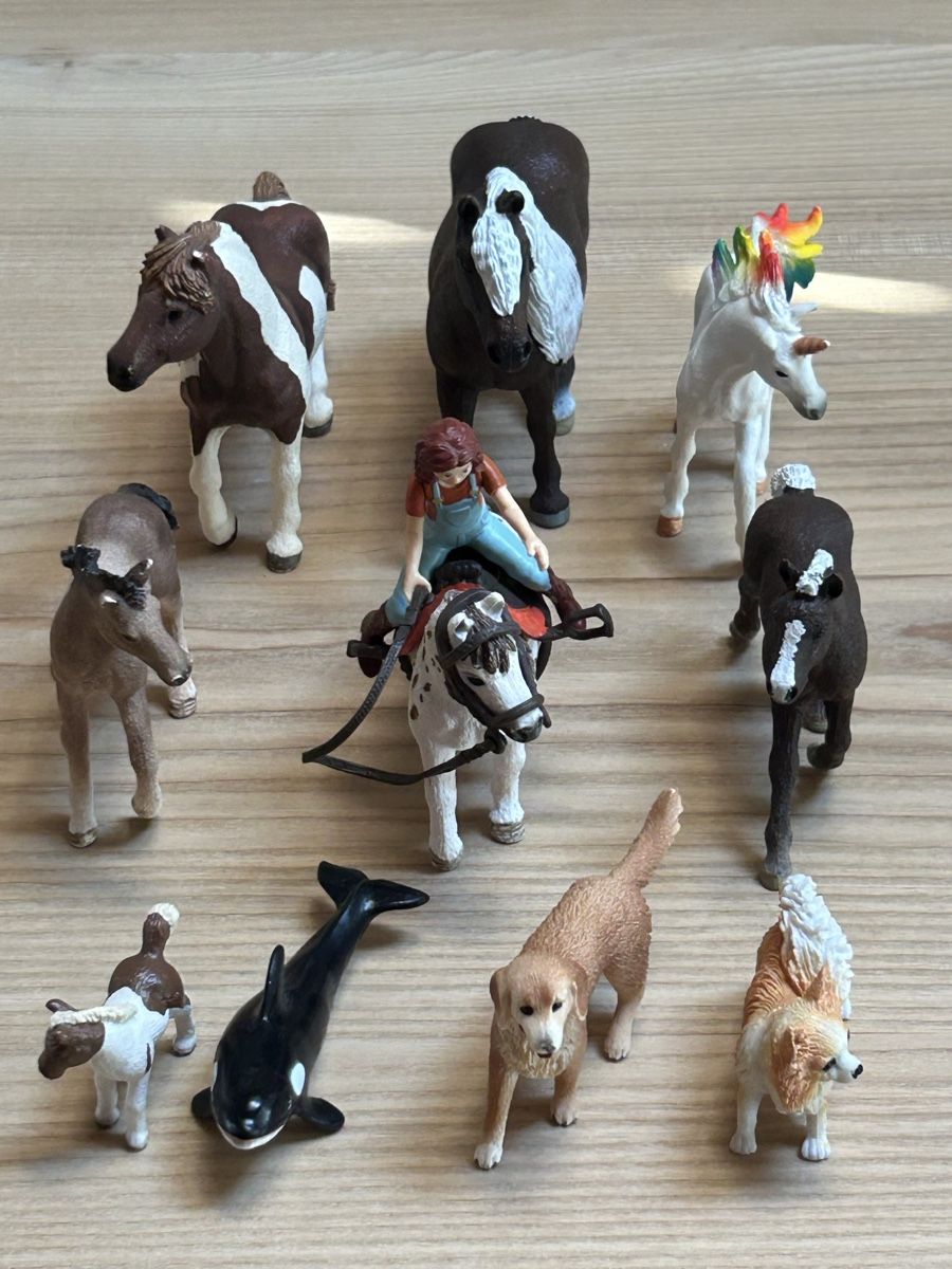 Schleich Statuette: Schleich Pferde + Einhorn + Extrafiguren – Usato da Bützberg venduto da don_5tm9