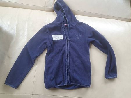 Mädchen Faserpelz Jacke Grösse 128