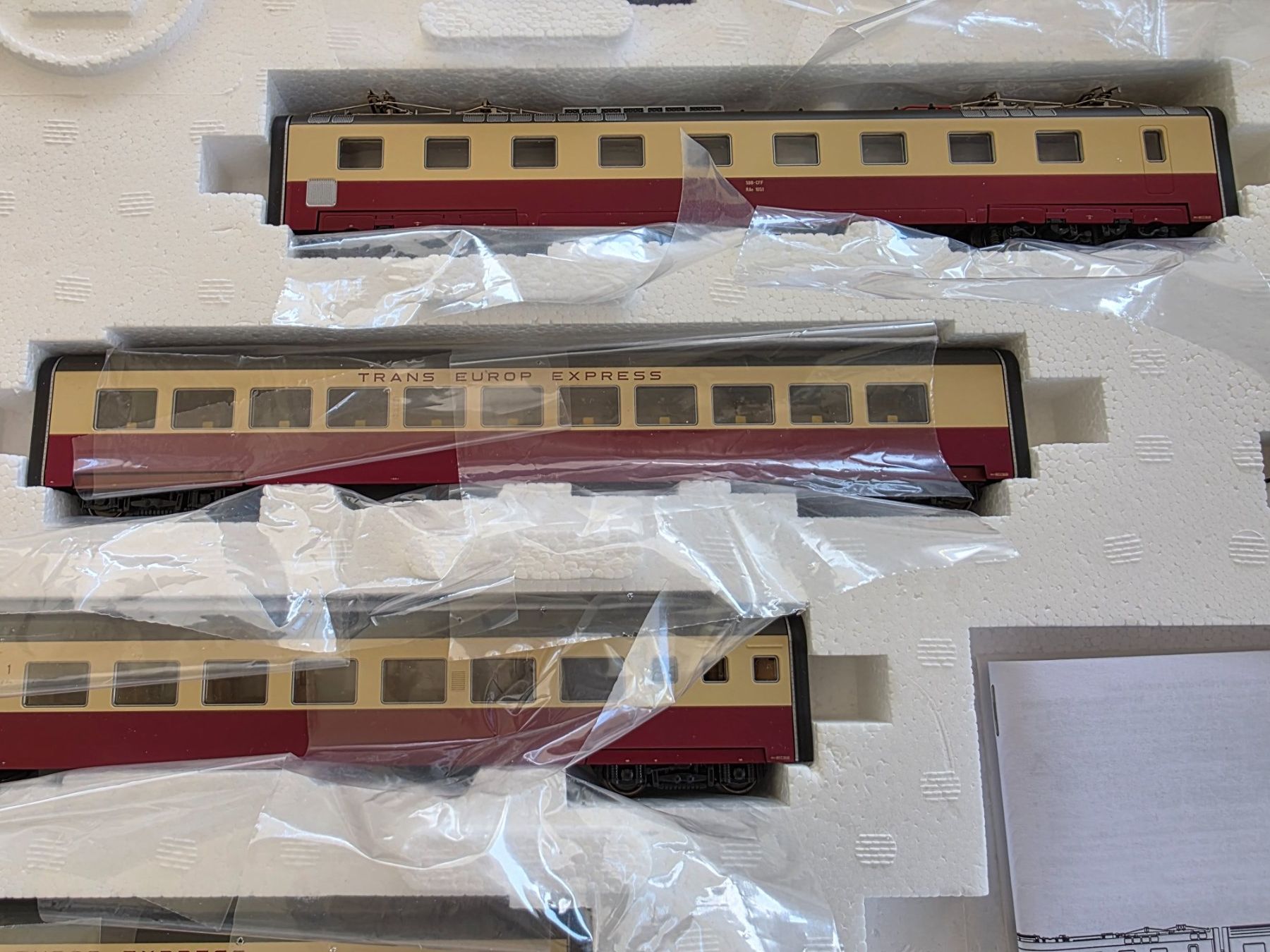 Märklin Modellini di ferrovie: Märklin 39540 SBB RAe TEE II  Zug Gotthardo – Usato da Schwarzenburg venduto da hebusch54 4