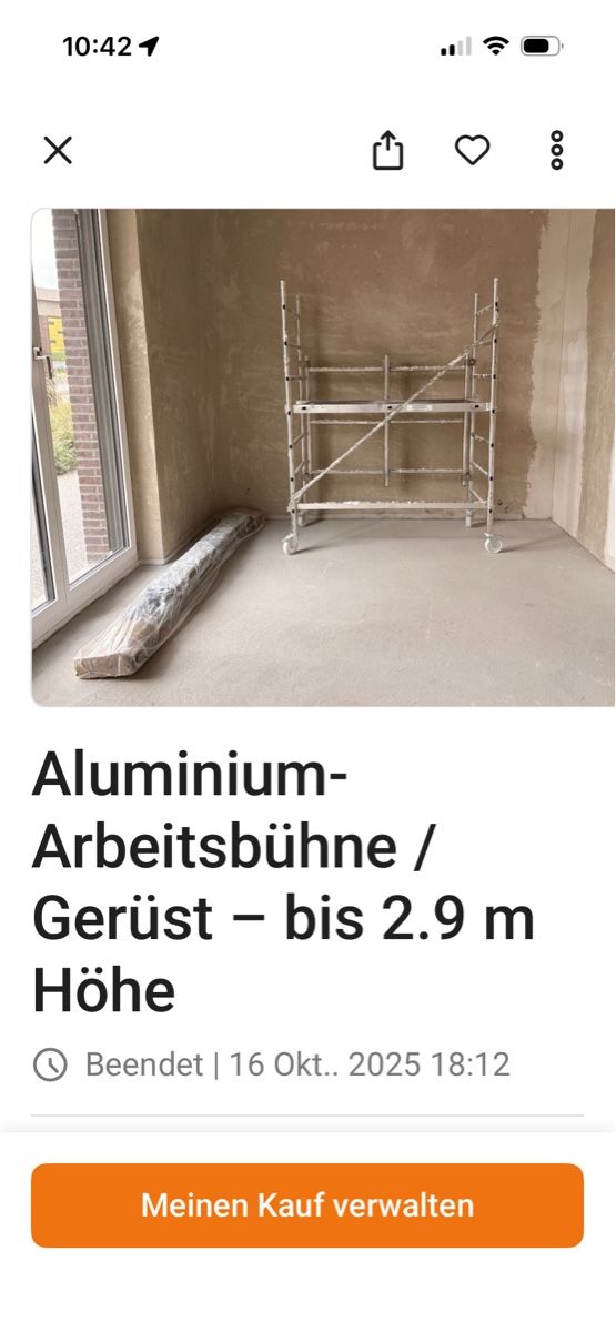 Ponteggi: Aluminium Rollgerüst – Usato da Chur venduto da wen_5gjf
