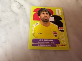 Panini Fifa Fussball WM 2026 Sticker Jalal Hassan IRQ 2