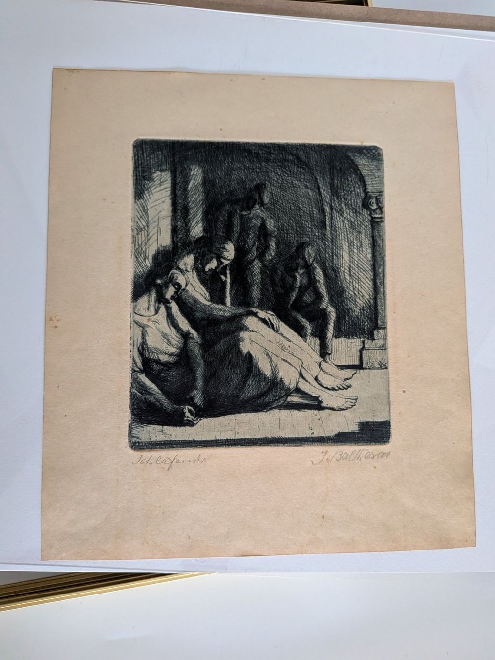 Dipinti: Schlafende J. Balthasar – Usato da Emmen venduto da magelan 5