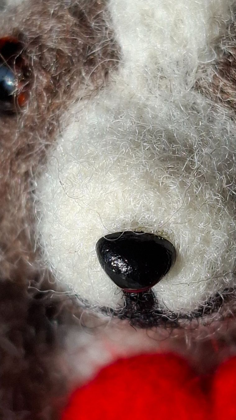 Statuette: Handgemachter Teddybär mit Herz – Nuovo (secondo la descrizione) da Plagne venduto da Reticulum01 5