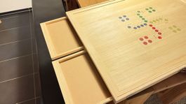 Neuer Spiel-und Puzzle Tisch drehbar