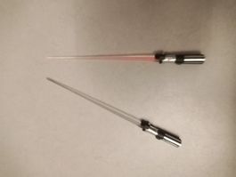 Mini Starwars Schwerter Rot