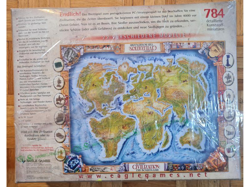 Spiele: Brettspiel "Sid Meiers Civilization" – Neu und originalverpackt aus Zürich von Desmond01 1