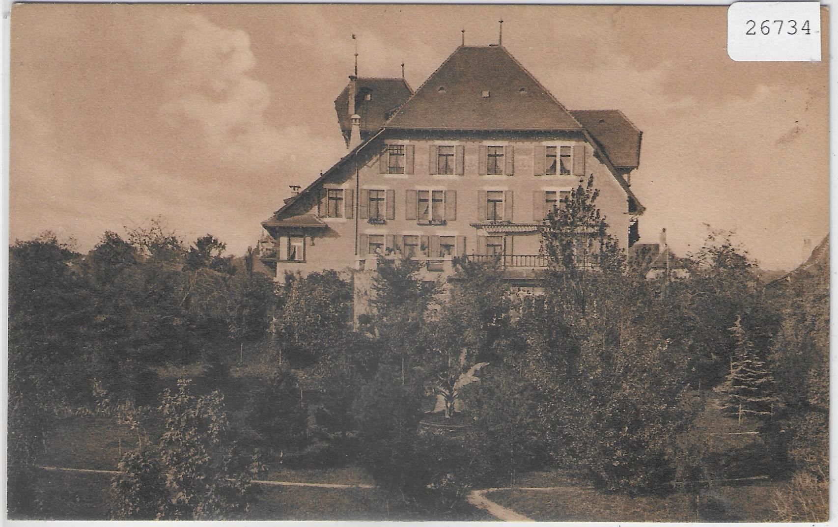 Cartoline postali: Pensionnat Schenker & Roy Chateau Mont – Usato da Ettingen venduto da Kartenplanet